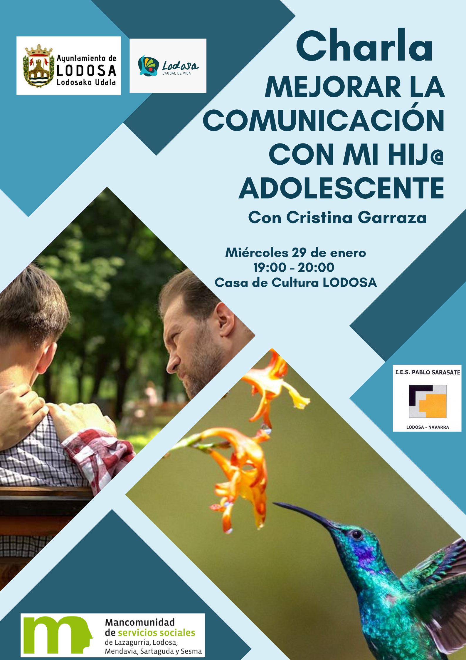 Charla para familias: Mejorar la comunicación con mi hij@ adolescente